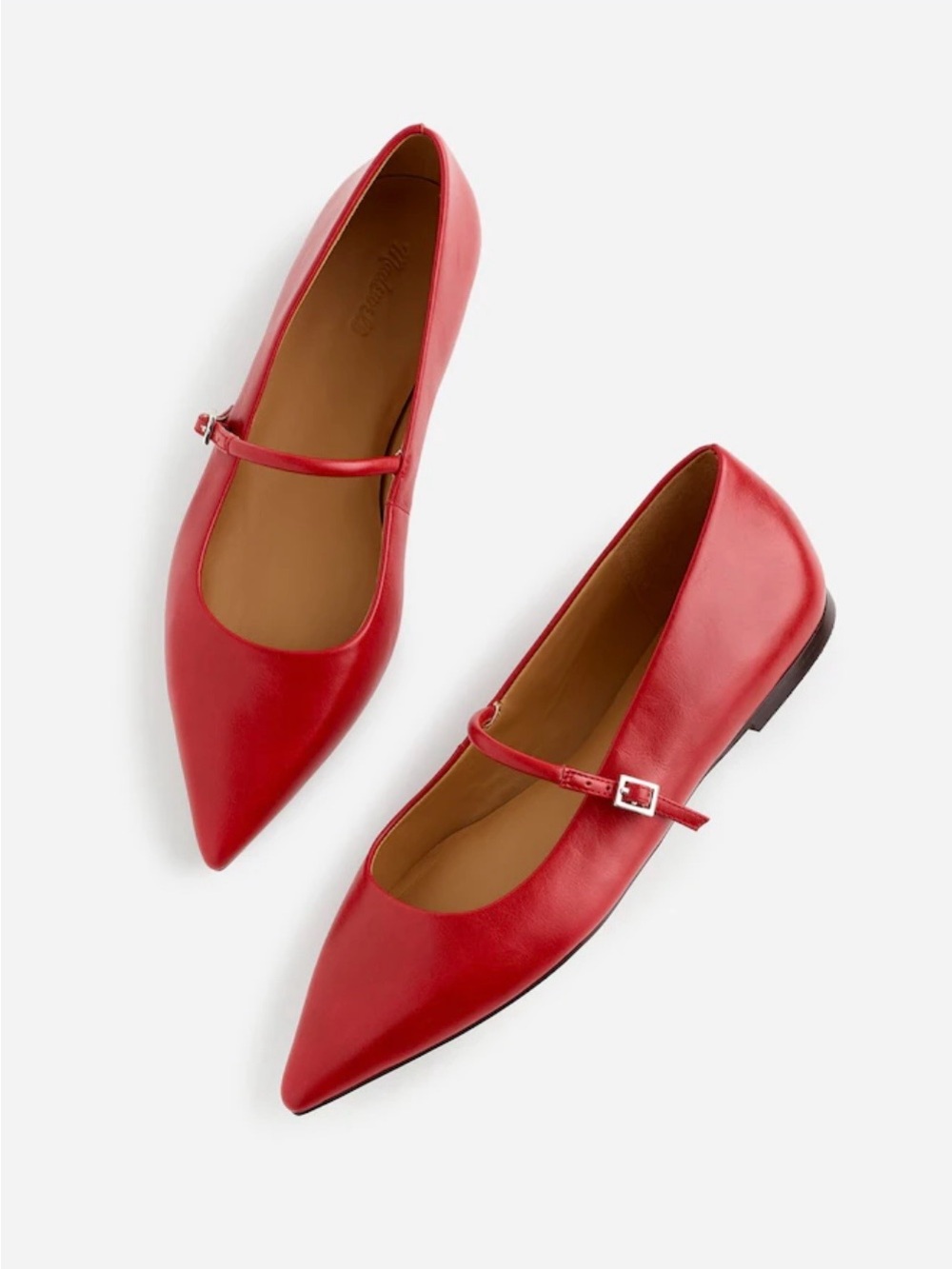 Madewell Elsie Mary Jane Pointed Toe Flat
